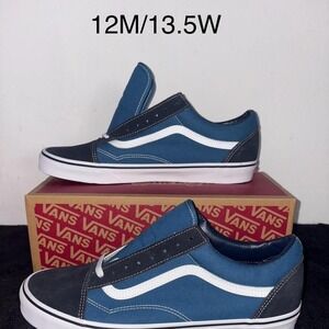 Vans Old Skool – Navy – Men's 12 / Women's 13.5